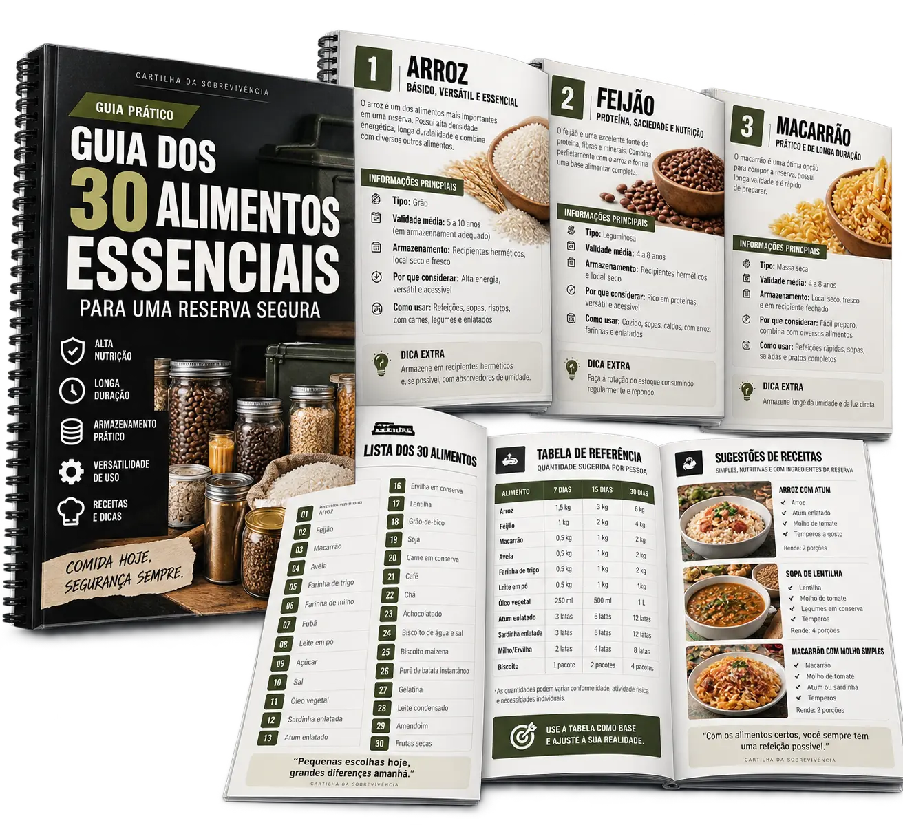 Guia dos 30 Alimentos Essenciais