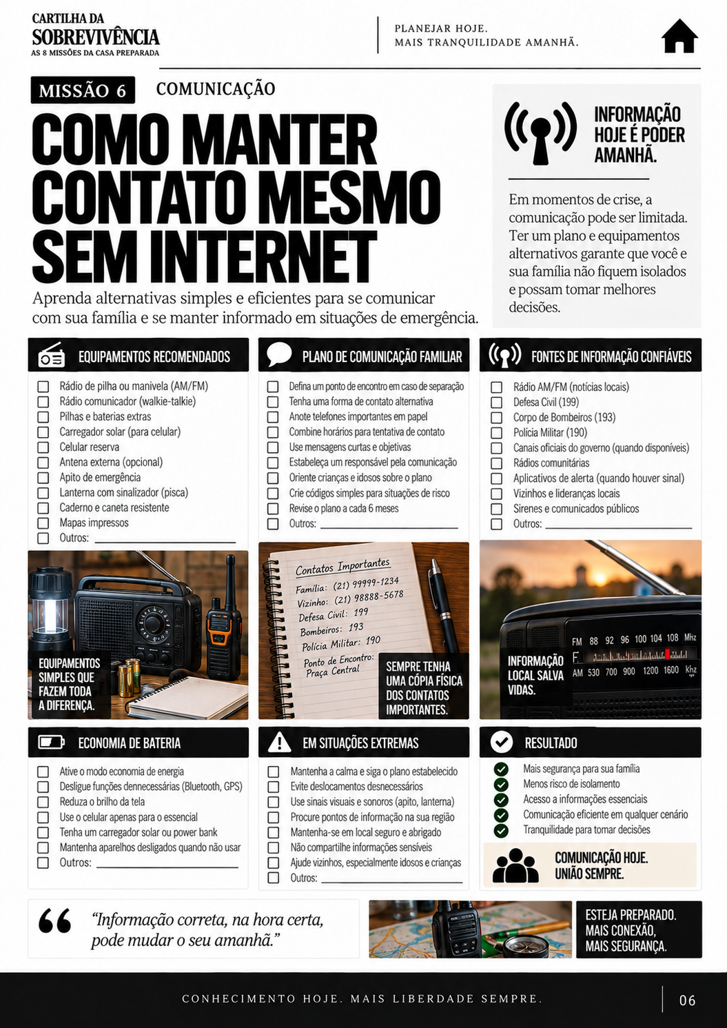 Missão 3 — Armazenamento