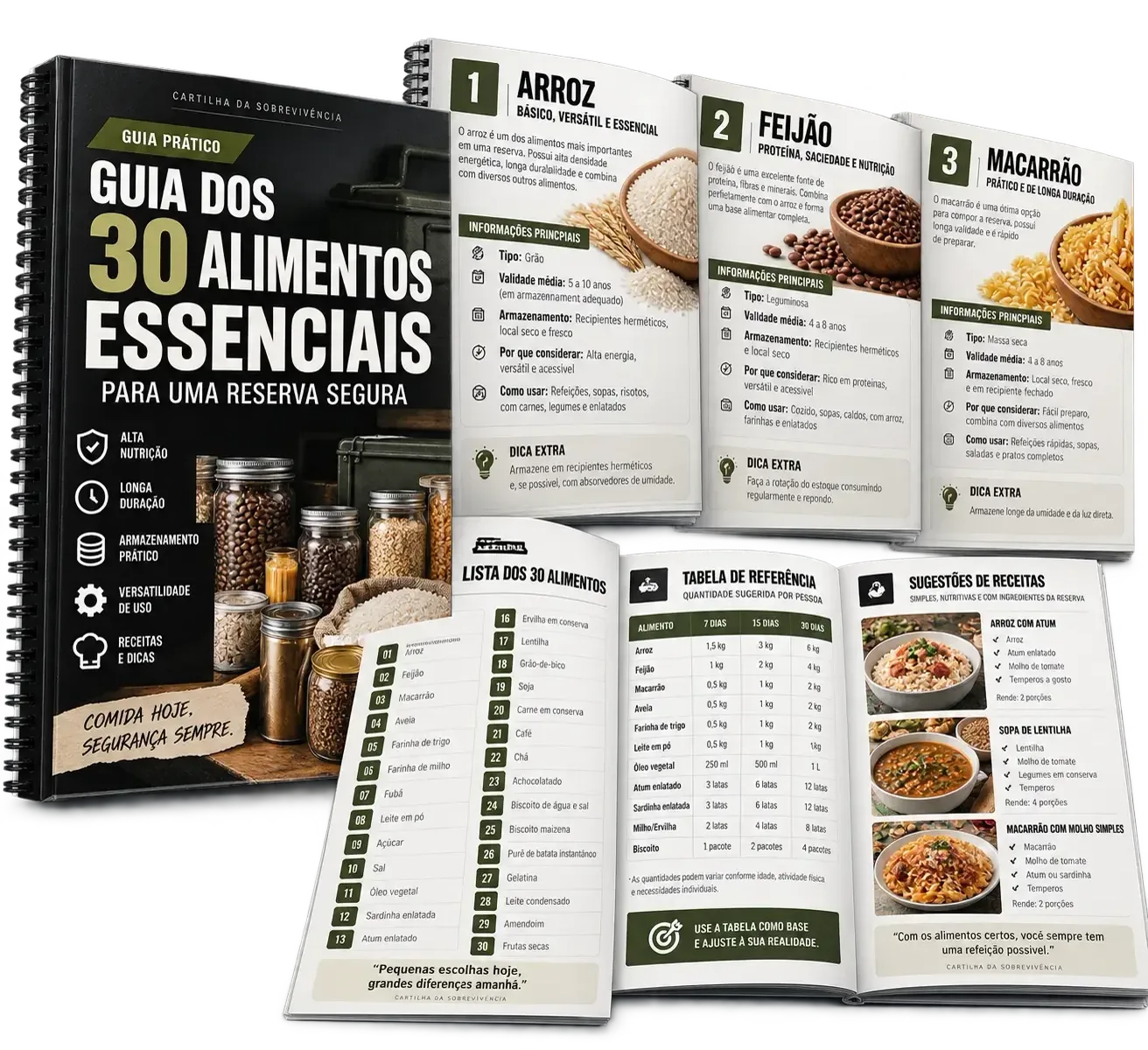 Guia dos 30 Alimentos Essenciais